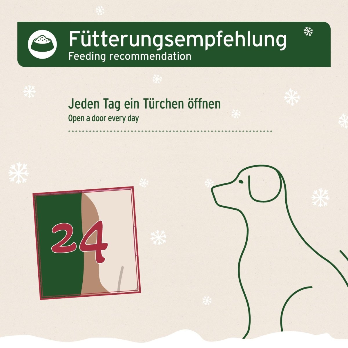 Adventskalender 2026 für Hunde - AniForte