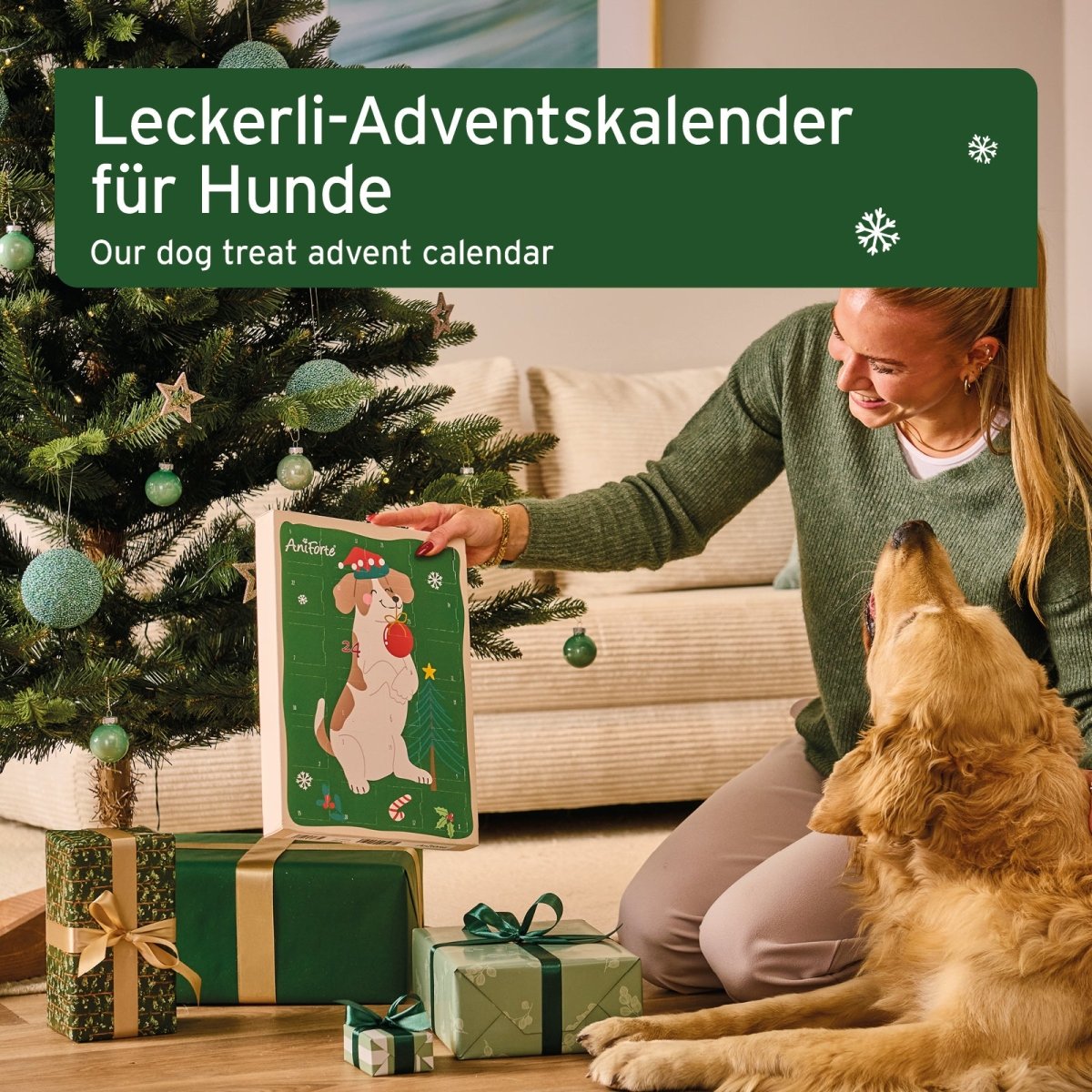 Adventskalender 2026 für Hunde - AniForte