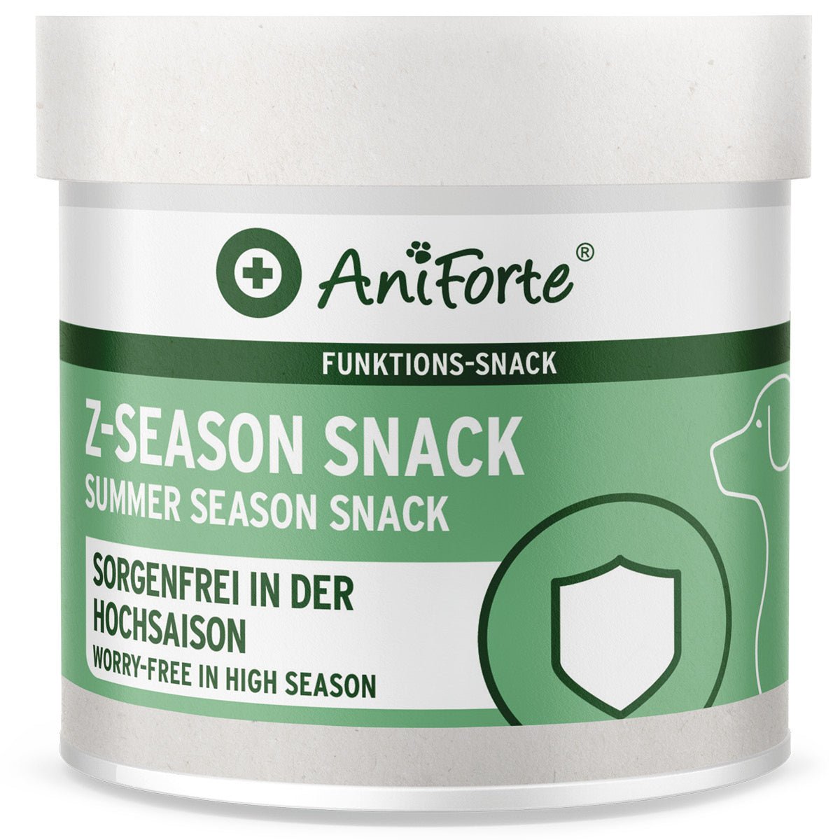 AniForte® Z-Season Snack – Getreidefreier Hundesnack mit Hähnchenfleisch, Schwarzkümmel, Zistrosenkraut und Kokosöl für Haut und Fellpflege