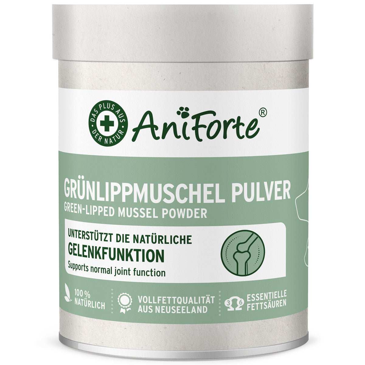 Dose Grünlippmuschel Pulver 100 g - AniForte