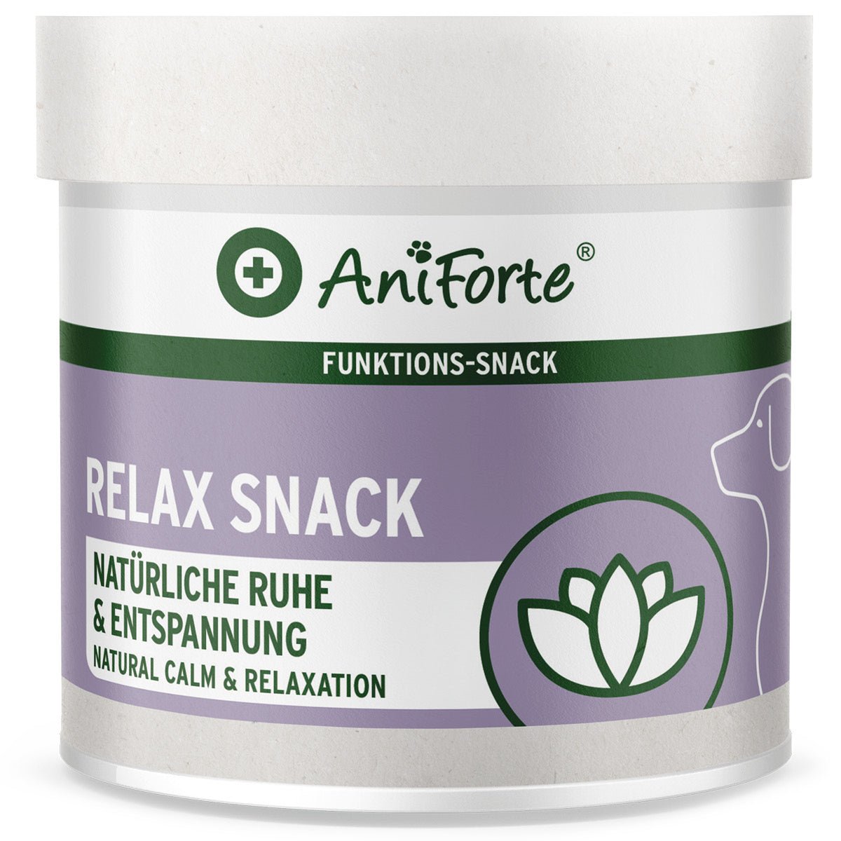 AniForte Relax-Snack für Hunde mit natürlicher Entspannung und Kräuterwirkung